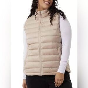Beige 32 Degrees Puffer Vest